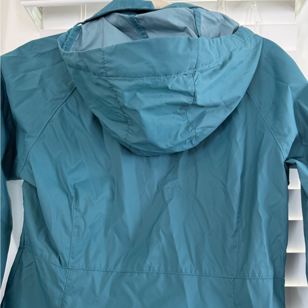 Columbia Women's Teal Windbreaker Rain Jacket - Picture 6 of 6